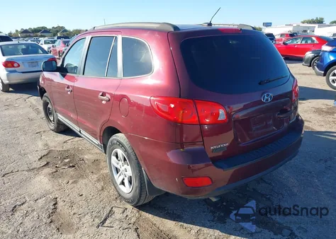 2009 Hyundai Santa Fe Gls z USA, uszkodzony, nr VIN 5NMSG13D19H281182